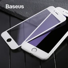 Baseus 0,23 мм Защитная пленка для экрана для iPhone 8 8 plus, тонкое закаленное стекло для iPhone 7 7 plus, пленка на весь корпус, Защитное стекло для экрана