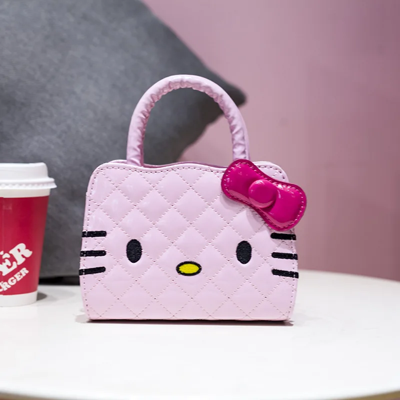 

Korean-style Children 2018 New Style Summer Princess Portable Shoulder Bag Cute Kitty Cat Girls Accessories Bag Small