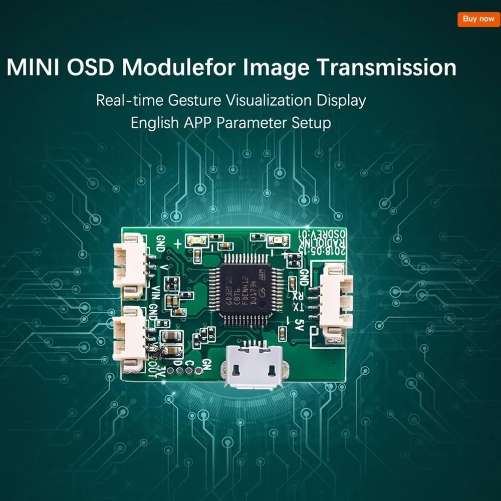Mini PIX/Pixhawk плата контроллера полета Радиолинк для мини OSD FPV RC Racing DroneModule данные