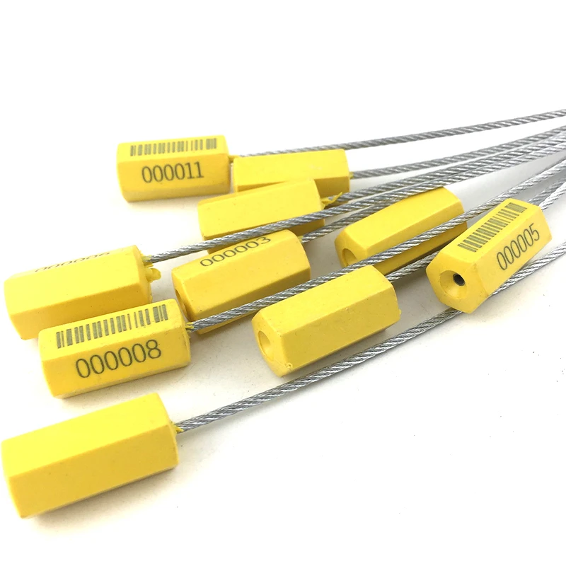 bloqueio tipo cabo laços auto-bloqueio de aço