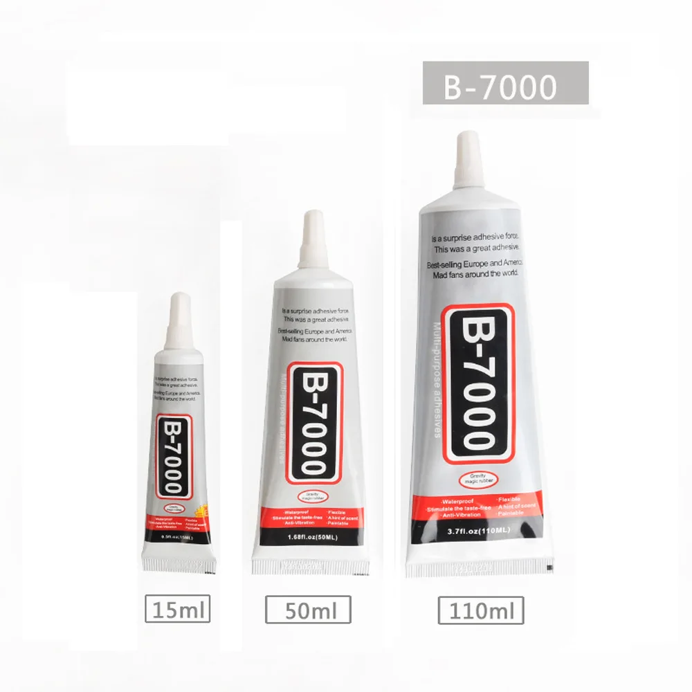 

25ML Original B7000 Glue Genuine B-7000 Multi Purpose Glue Adhesive Epoxy Resin Diy Crafts Glass Touch Screen Cell Phone glue