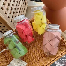 12 шт./кор. Мини милый пудра для Макияжа Косметический консилер Highlight спонж больше в воде уход за кожей лица Красота инструменты