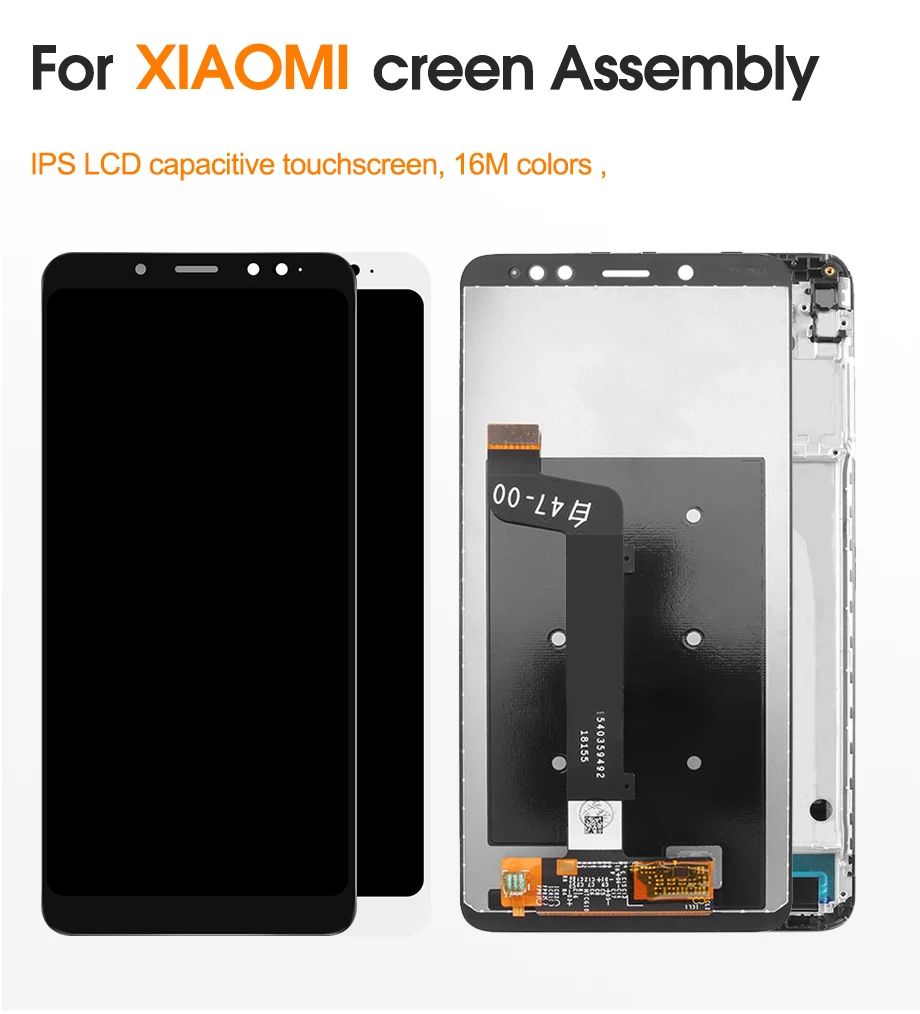 ЖК-дисплей 5,9" для Xiaomi Redmi Note 5 Redmi Note 5 Pro с рамкой+ сменная Сенсорная панель дигитайзера