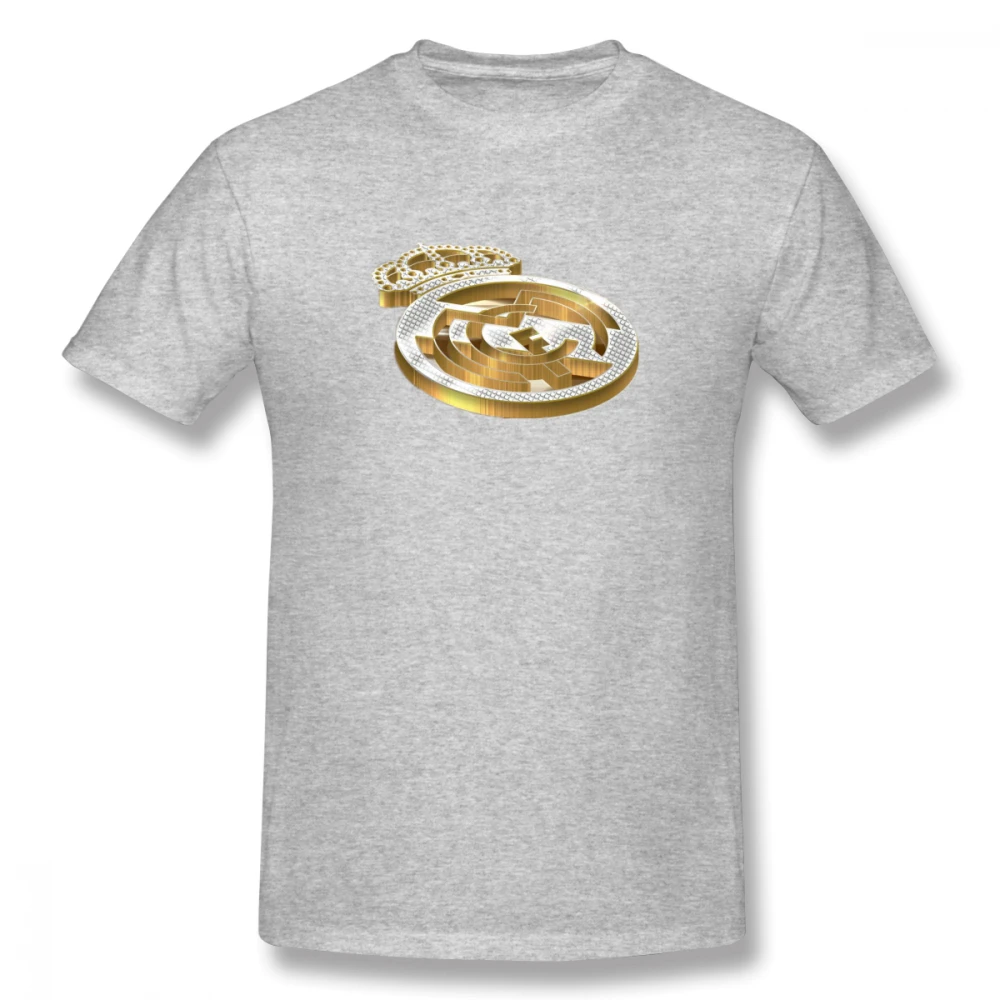 Golden Real Madrid Casual O-Neck Men's Basic Short Sleeve T-Shirt 100% Cotton Tee Shirt Printed men clothes 2019 Golden Real Madrid Casual O-Neck Men's Basic Short Sleeve T-Shirt 100% Cotton Tee Shirt Printed men clothes 2019