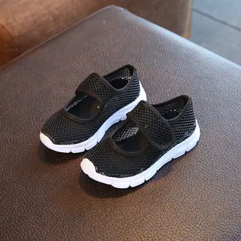 

JUSTSL 2020 children Spring Summer Candy-Colored shoes kids Girls boys Elastic Students Travel Mesh casual Shoes