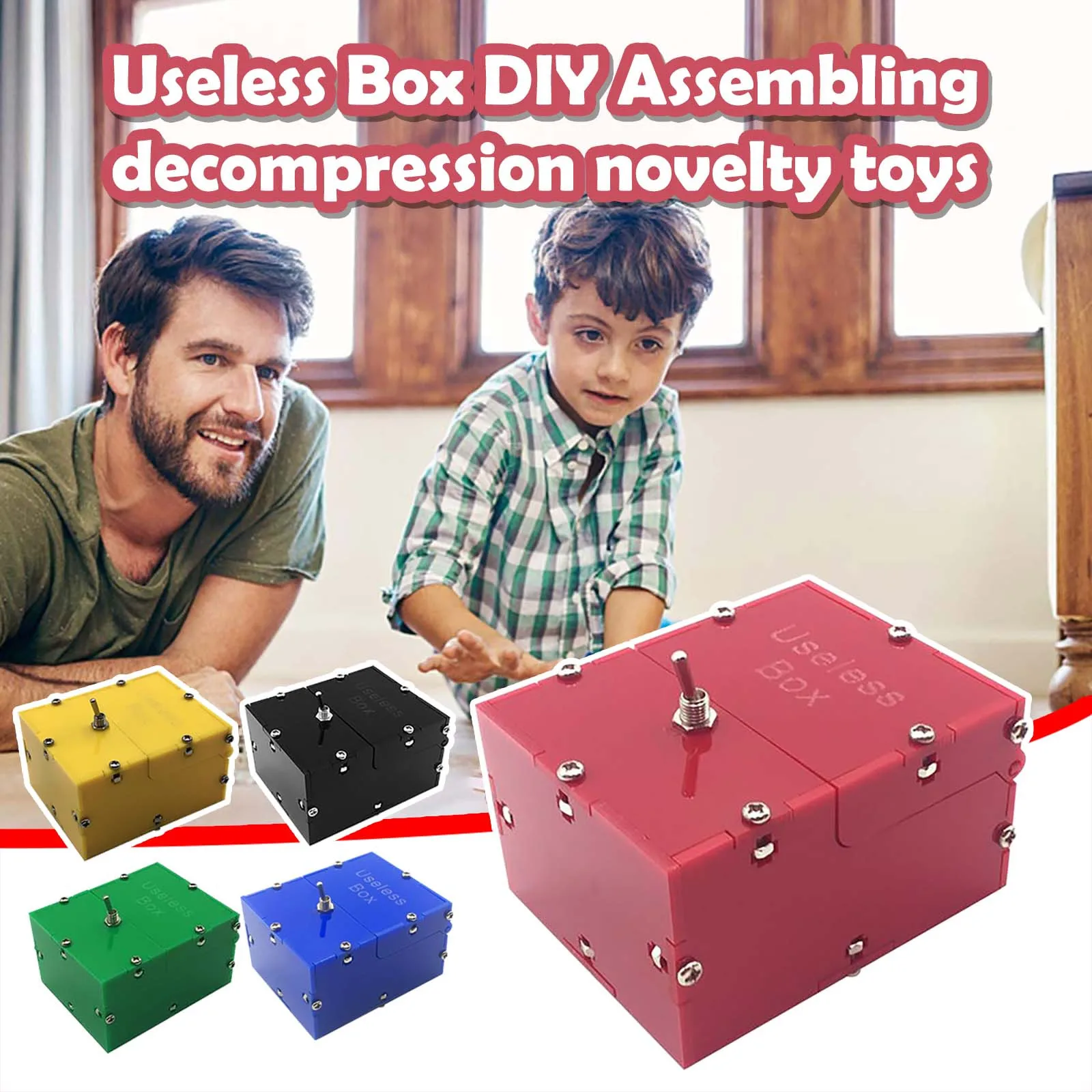 Useless Box Leave Me Alone Interesting Pastime Machine Box Kit Gift Toys 1PCS 