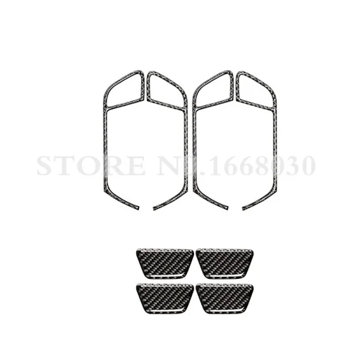 Крышка для автомобильной дверной ручки из углеродного волокна 8 шт. Audi A5 S5 4 Door 2008