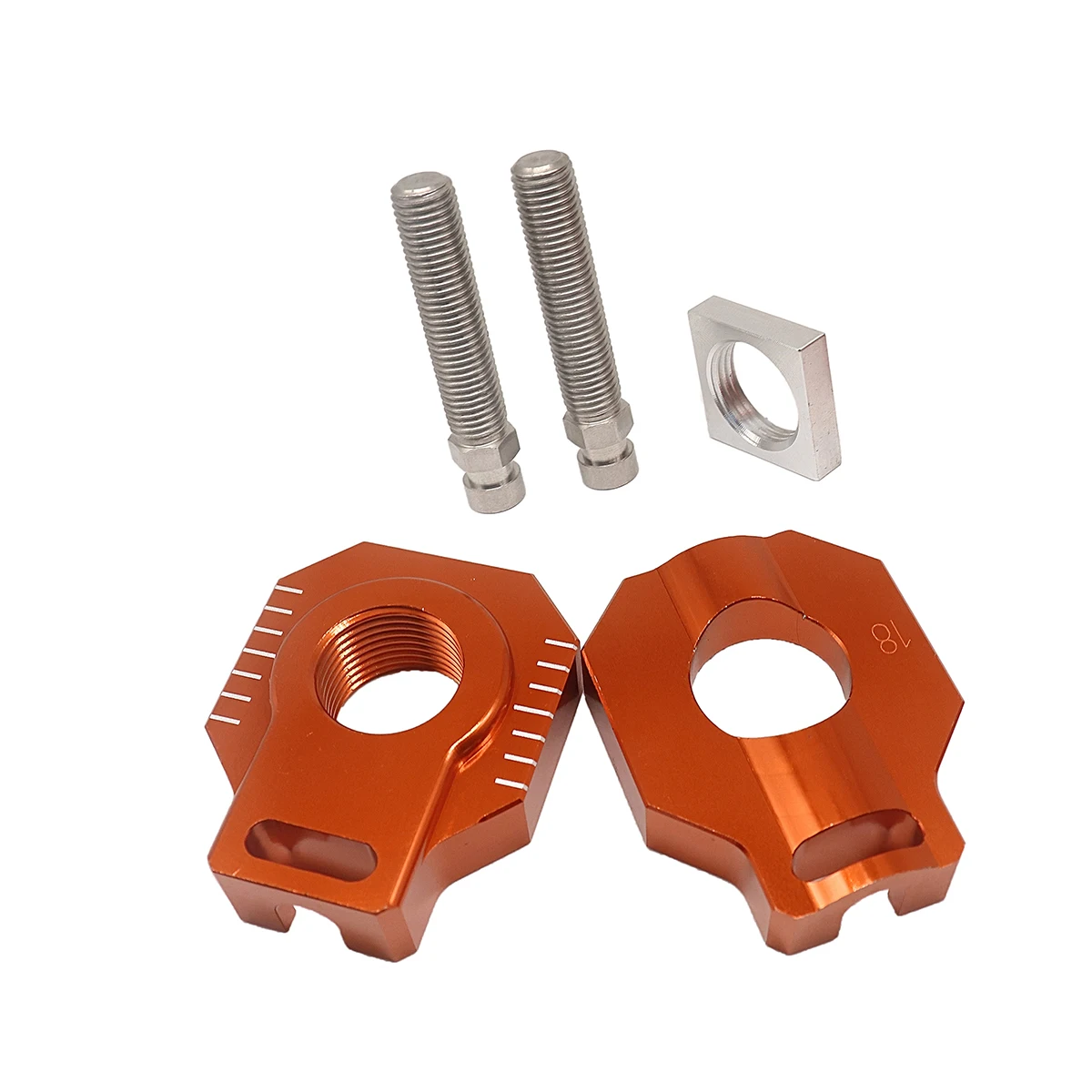 Modified Rear Chain Adjuster Axle Block For Husqvarna Te Fe 250 300 350