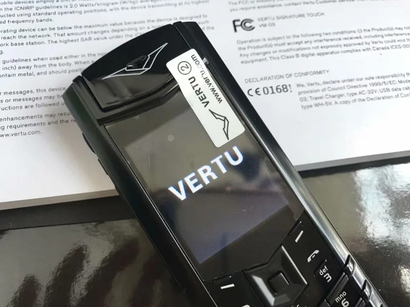 Стиль риттал Vertu мобильный телефон K8+ красивый внешний вид высшего класса роскошный моноблок маленький экран мужской мобильный телефон