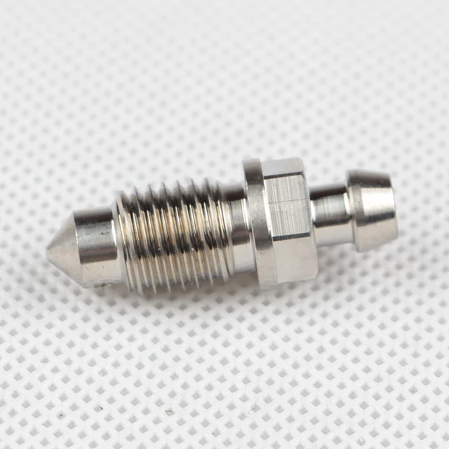 Viti Di Spurgo Banjo M10 X 1mm - 4 Pezzi Per Pinza Freno, Zincate, Con Tappo Antipolvere