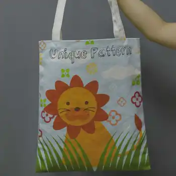 

Bag Purse Suitcase Lightweight Laptop IPad Packet Grocery Reuseable Pocket Schoolgirl Diaper Bag Lovely Print