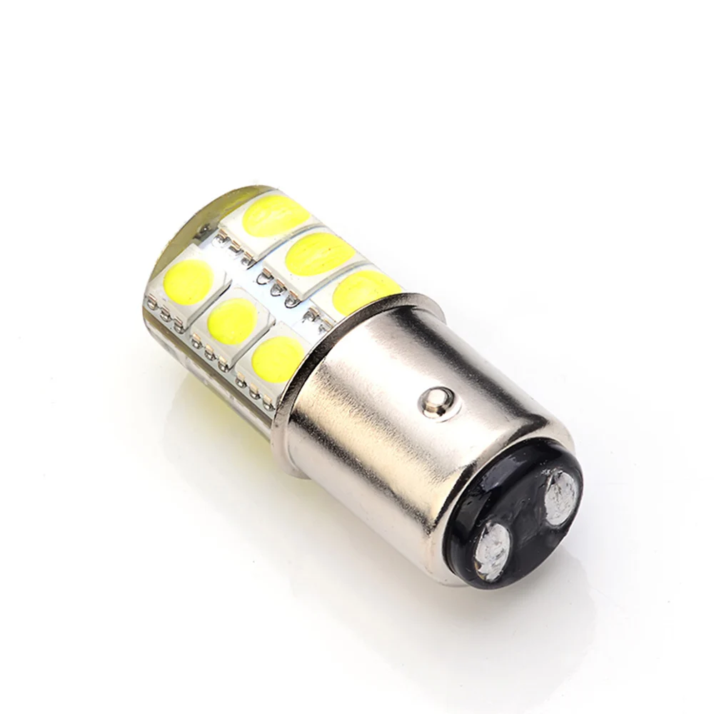 4 шт. 1157 P21/5 Вт Bay15d S25 светодисветодиодный 12SMD 12 в 1 силикагелевый автомобильный