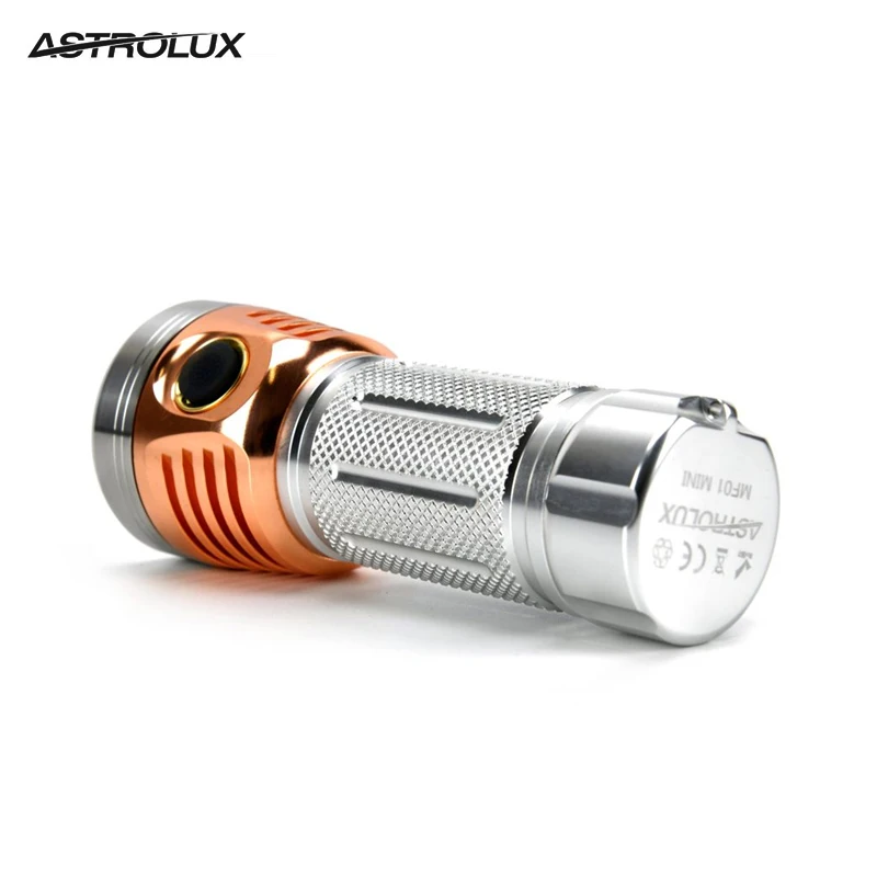 Astrolux MF01 мини медный Алюминиевый 7 * SST20 5500LM Type C перезаряжаемый кемпинговый EDC