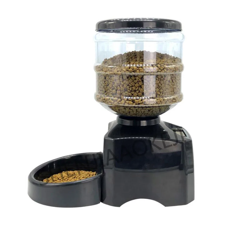 

1PC Recording Pet Automatic Feeding Machine 5.5 Liters Dog Cat Bowl Food Feed Machine Quantitative Regular Meals