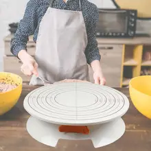 37 новая застежка-кнопка фиксируемая вращающаяся подставка для торта легкая стабильная Поворотная форма для торта DIY инструмент для выпечки торта
