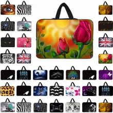 Неопреновая сумка для переноски, чехол для Macbook Air Pro 11, 12, 13, мини 10, 12, 13,3, 14, 15,4, 15,6, 17, 17,3 дюймов, чехол для ноутбука