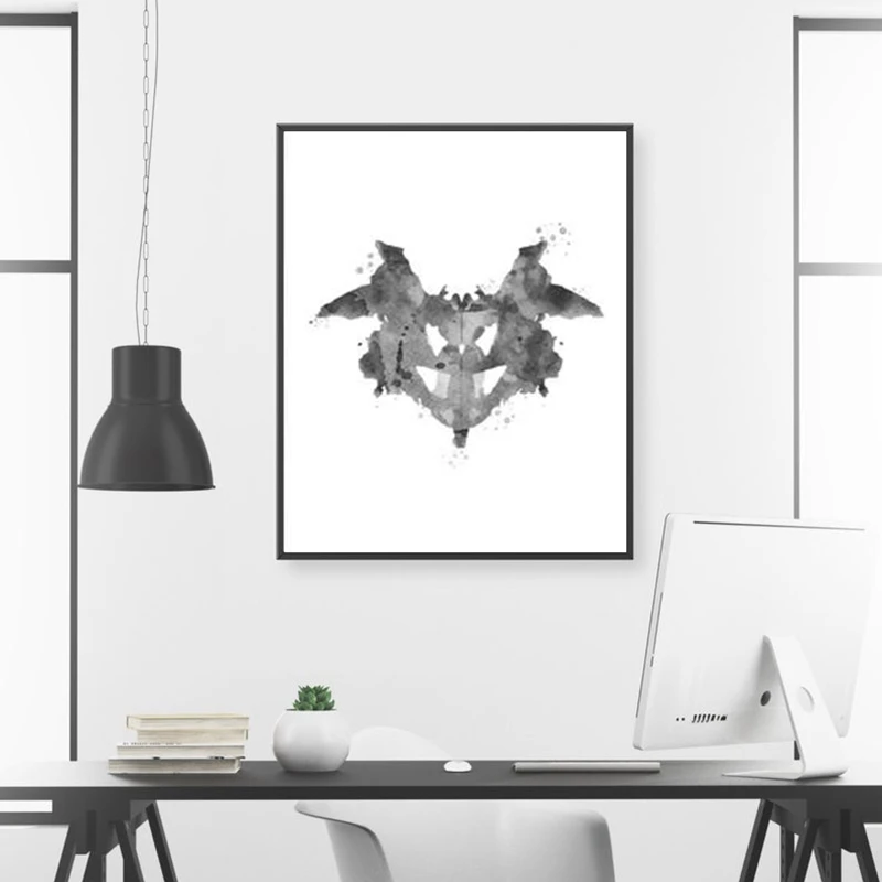 Rorschach-Test-Watercolor-Wall-Art-Canvas-Painting-Psychologist-Gift-Psychological-Test-Posters-and-