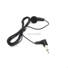 Linhuipad 3,5 мм односторонние моно-наушники вкладыши подходят для Mp3, Mp4, компьютерные наушники 50 шт./лот