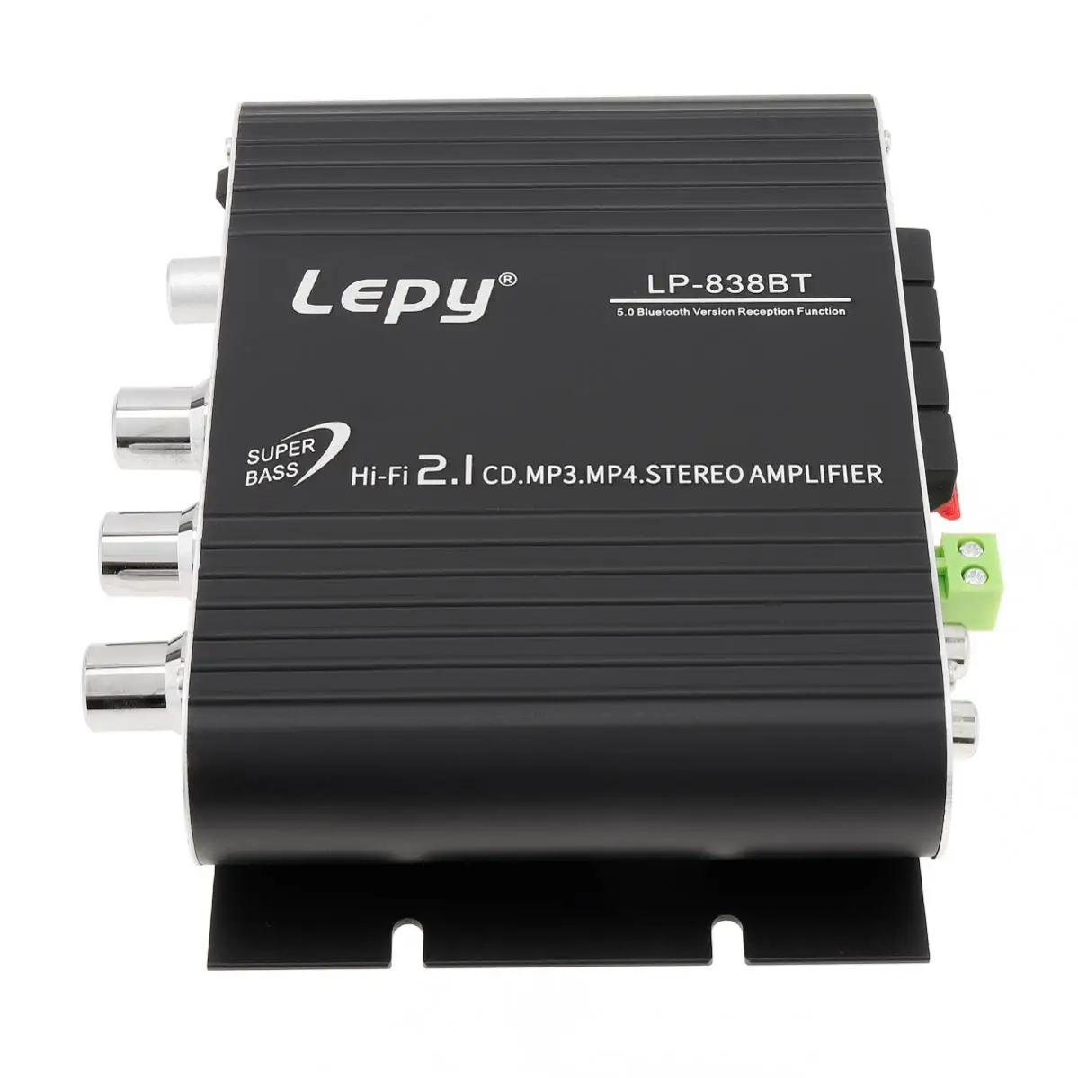 838BT HIFI Bluetooth Car Audio Amplifier 2.1 Channel Sound High Power Amplifier Subwoofer SD USB MP3 FM Radio Digital Player
