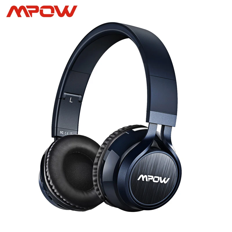 Mpow Тор Bluetooth 4 0 гарнитура беспроводные стерео наушники с 3 5 мм разъем микрофона