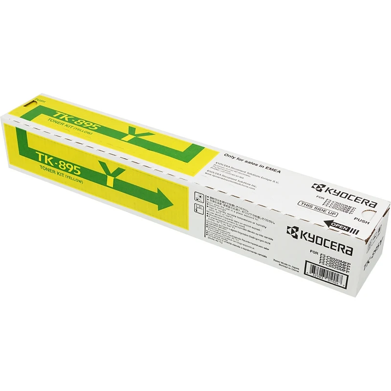 Картридж лазерный Kyocera 1T02K0ANL0 TK-895Y желтый(6000стр.) для Kyocera FS-C8020/C8025