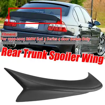 

New E46 Spoiler Wing Rear Trunk DuckBill HighKick CSL Style Car Rear Roof Trunk Spoiler Wing Lid For BMW E46 4Dr SEDAN 1999-2005