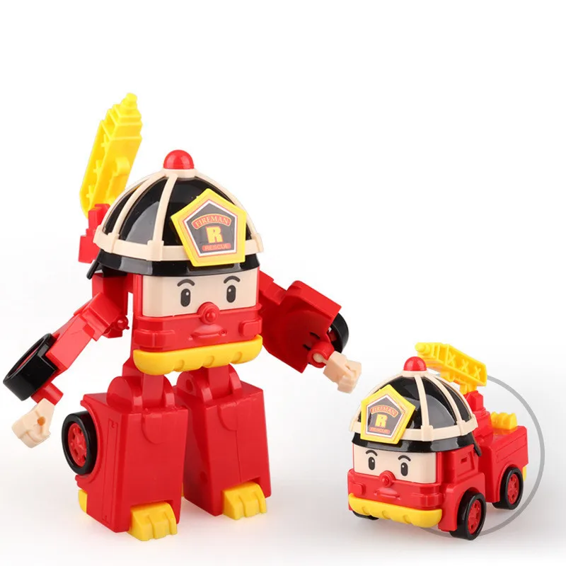 1pcs 4 шт./6 шт. Robocar Корея Робот детские Игрушки Трансформеры-Аниме Фигурка Супер Крылья поли игрушки для детей Playmobil Juguetes - Цвет: 1pcs
