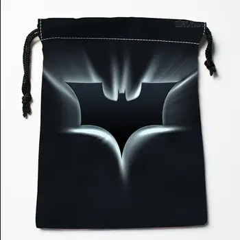 

Custom Batman Drawstring Bags Printing Fashion Travel Storage Mini Pouch Swim Hiking Toy Bag Size 18x22cm#20200611-5