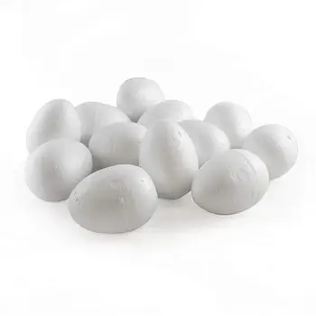 

White solid styrofoam ball egg bubble ball DIY handmade art painting model egg Report