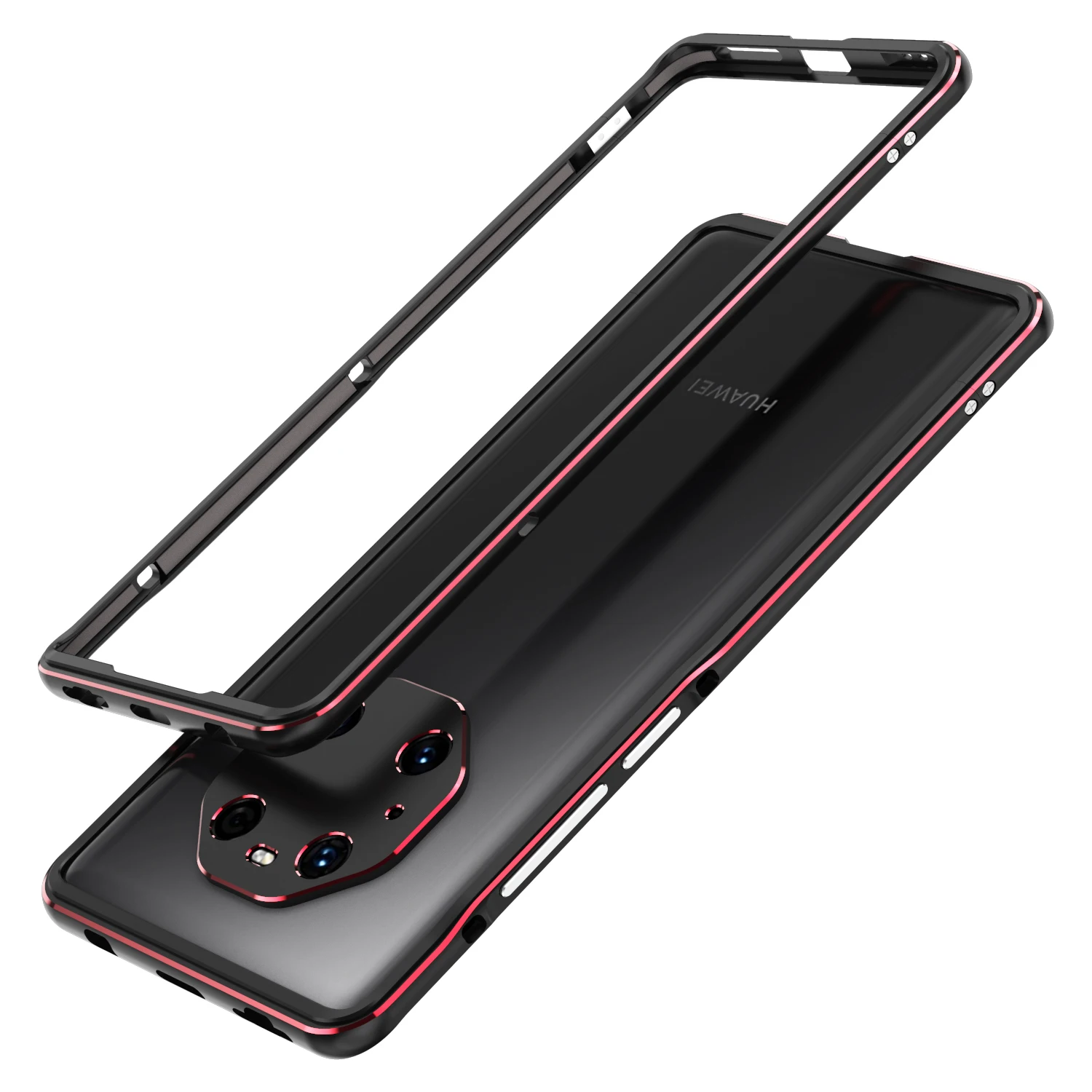 

Luxury Metal Bumper Case For Huawei Mate 40 Pro Case Armor Aluminum Alloy Protective Frame For Huawei Mate 40 Pro Cover