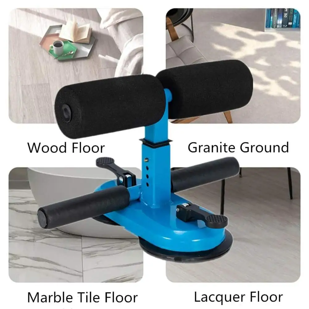 New Adjustable Sit-Up Bar Double Suction Cups Fitness Equipment For Home Abdominal Muscle Exercise