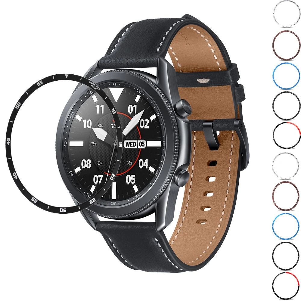 Металлическая рамка для Samsung Galaxy Watch 3 41/45 мм циферблат ободок кольцо укладки волос