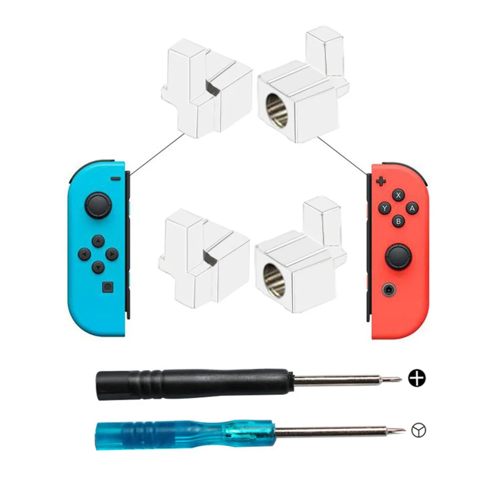

4Pcs Non Slip Buckle Lock Kit Professional Metal Replacement Controller Repair Tool Reliable Switch NS Joy Con