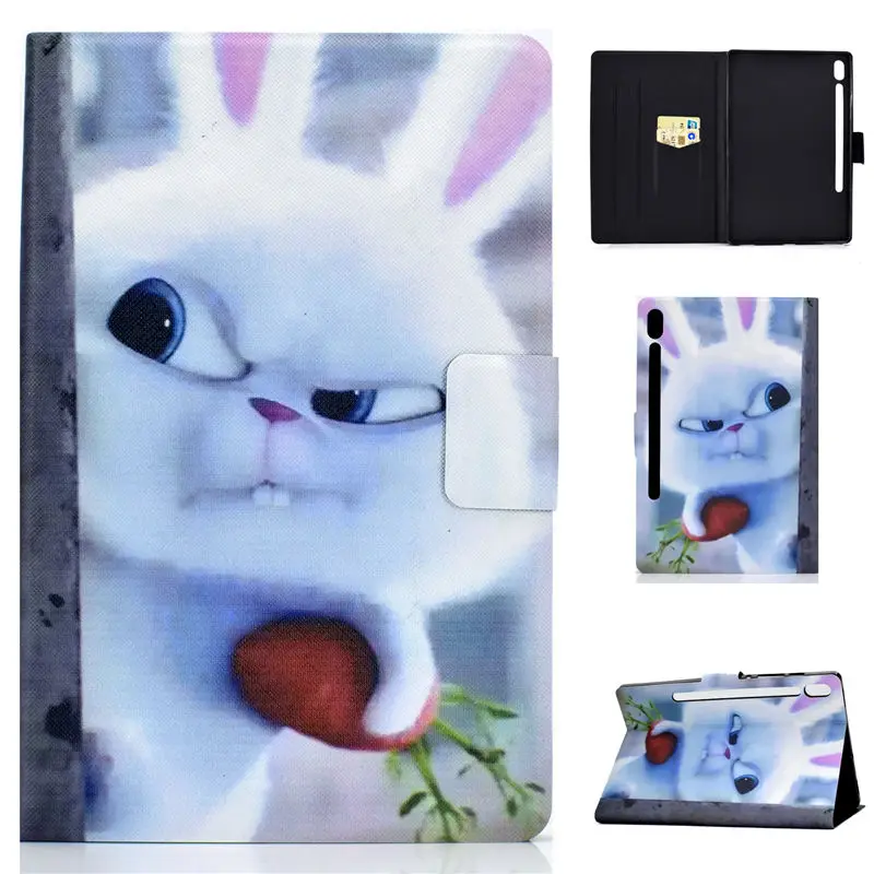 M014 Чехол для Samsung Galaxy Tab S6 10,5 SM-T860 SM-T865 T860 10," чехол Funda модный силиконовый чехол из искусственной кожи+ подарок - Цвет: M014