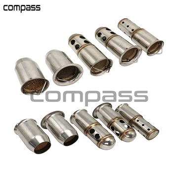 

Alconstar- Stainless Steel 51mm/60mm Motorcycle Exhaust DB Killer Muffler Silencer Noise Sound For Honda for Suzuki Yoshimura