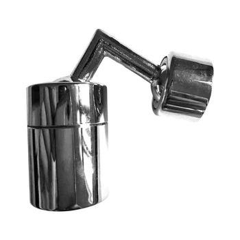 

Kitchen Anti Splash Sprayer 720 Rotatable Filter Faucet Aerator Nozzle Copper Dual Mode Water Saving Tap Bathroom Easy Install