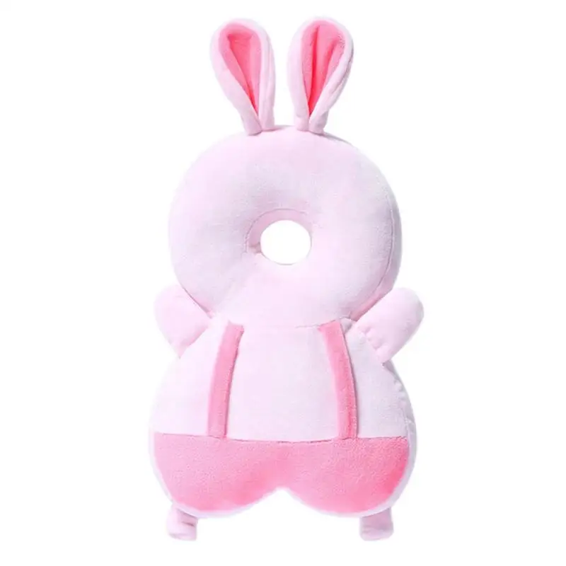 B 30X20X6CM rabbit Большая детская подушка для защиты головы, шеи, безопасная подушка, мягкая, дышащая, детская, антиосенняя подушка, для малышей, для сна, позиционер - Цвет: B 30X20X6CM rabbit