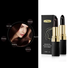 DIY Стиль Макияж одноразовые волосы мгновенное серое покрытие корня цвет изменить крем-палку временное покрытие цветные инструменты для окрашивания