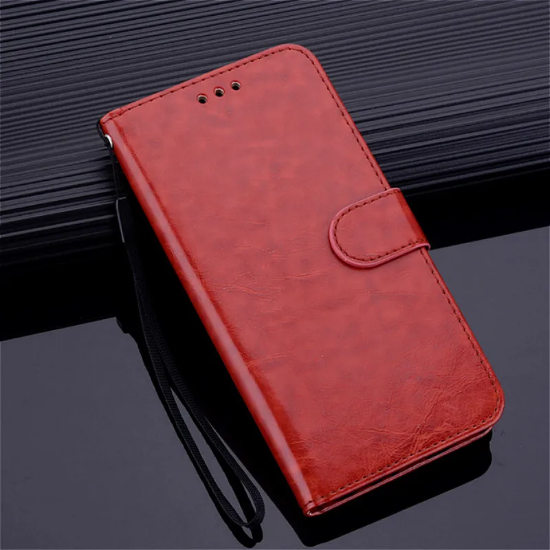 Brown Для huawei Honor 8A чехол для huawei Honor 8A чехол кожаный бумажник флип-чехол для Honor 8A a8 JAT-LX1 чехол - Цвет: Brown