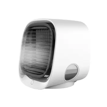 

Mini negative ion air conditioner USB fan cold air Plastic Quiet operation Air circulation Angle rotation