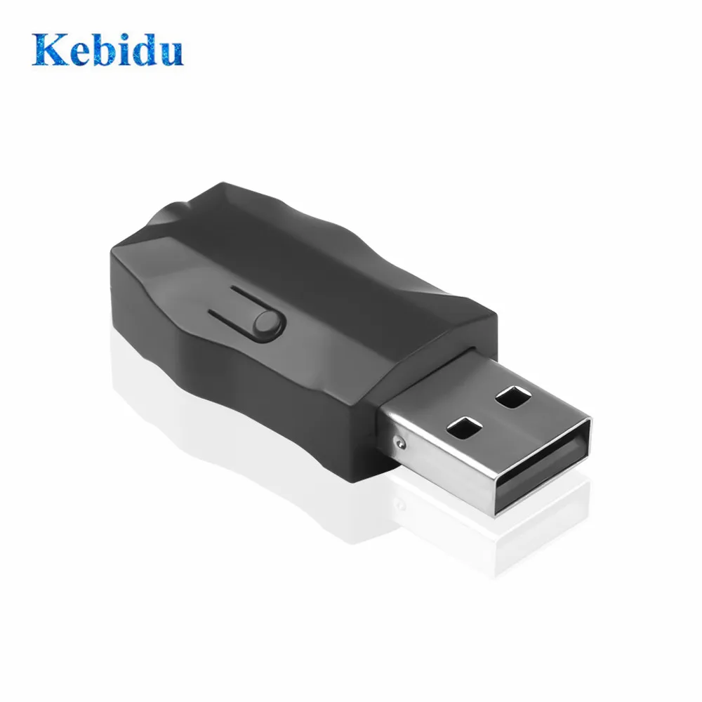 KEBIDU Bluetooth 5,0 аудио приемник передатчик Мини 3,5 мм разъем AUX USB Музыкальный беспроводной адаптер приемник для ТВ автомобиля ПК наушники