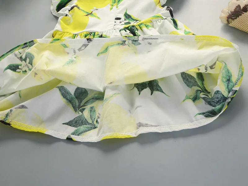 Платья для девочек новые летние платья без рукавов с милым рисунком Минни Маус в полоску из хлопка и конопли