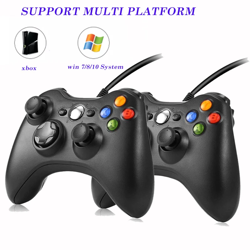 Game Gamepad For Microsoft Office Windows PC Controller Wired Pad Controle Joystick Computer Win98/2000/XP/Win7/8/10 | Электроника