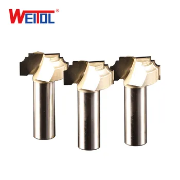 

WeiTol 1pcs Type 8 Classical Plunge Bit Woodworking Milling Cutter Router Bit Cutter Bit Milling Tools End Mill
