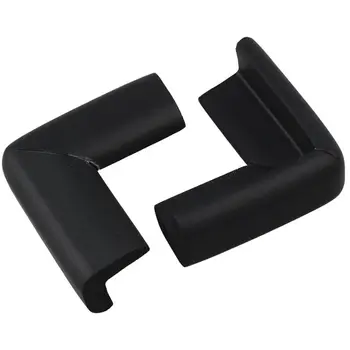 

Table Cupboard Worktop Corner Cover Protector Cushion 4 Pcs Black