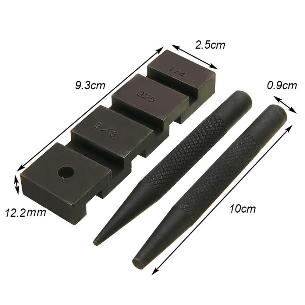 3 шт. набор Revit из углеродистой стали набор для ремонта садовых цепей профессиональные столярные инструменты барные бензопилы выключатель ссылка черный карман