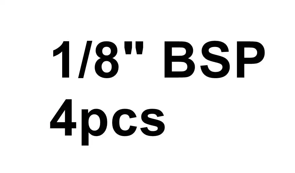 4pcs Raccord de Tuyau 3/8'' Femelle à 1/4'' Mâle Adaptateur Buse Hexagonale  BSP Filetage