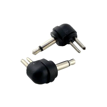

20x Universal 3.5mm Male Mono AC DC 2 Pin Plug Charger Tip Power Adapter Laptop 90 Degree Right Angle Adapter