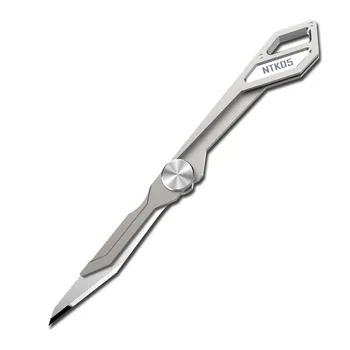 

NITECORE NTK05 UltraTiny Titanium Keychain Knife Lightweight Multiple Purpose Folding Knife Outdoor Tools Mini Tactical Knife