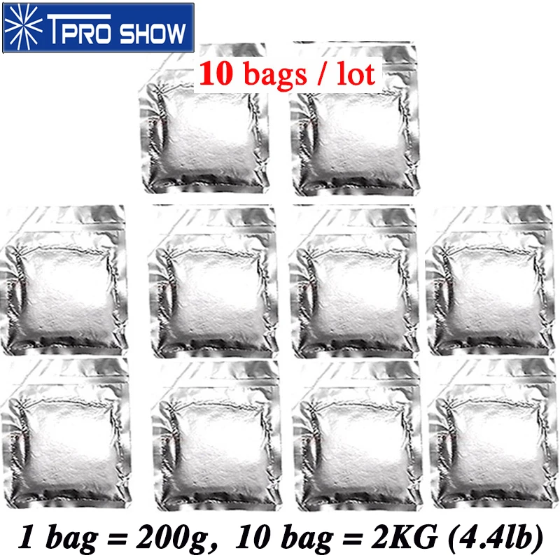 

Ti Powder Indoor Sparkular Cold Spark Firework Machine 10 Bags Titanium Powder 200g/Bag 2KG/Lot 4.4lb For Stage Wedding Pyro